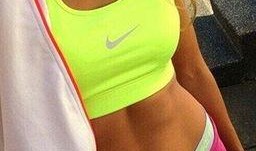 女性马甲线图片,女性健身塑形之美